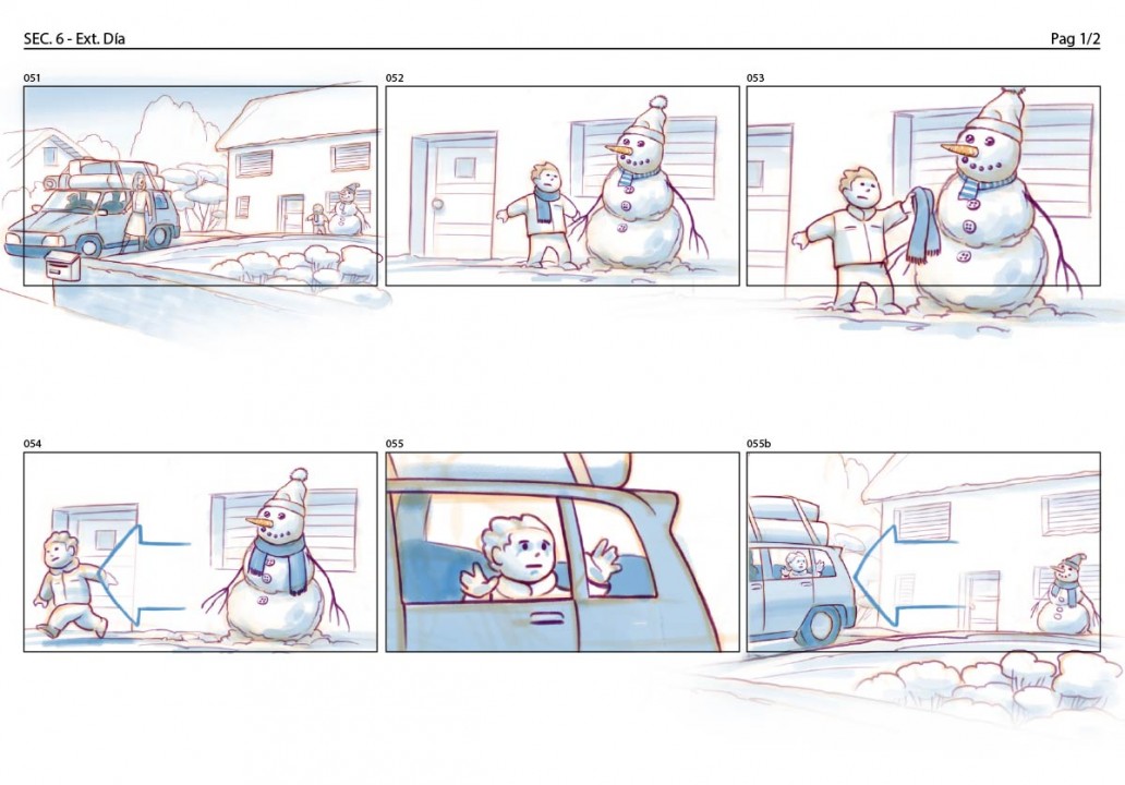 StoryBoard | Juan Muñoz | Ilustrador Freelance