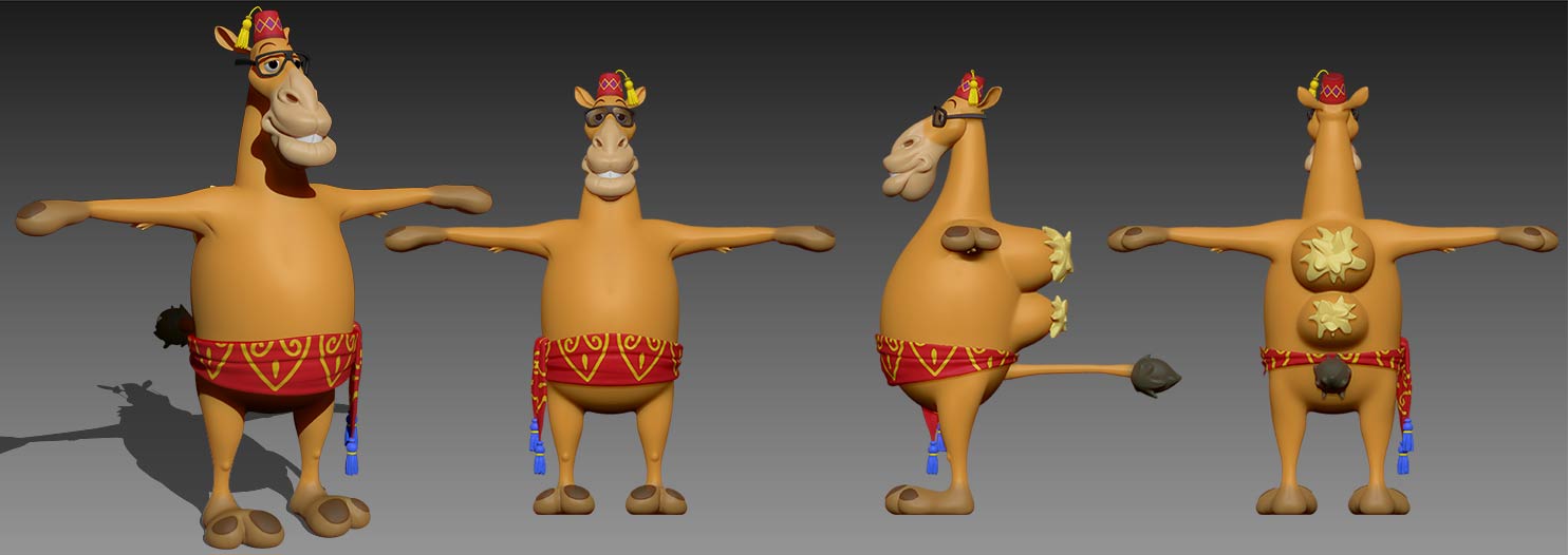 3D_Character_Zbrush_Camel