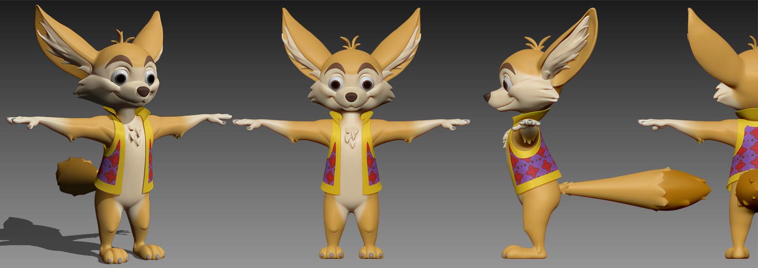 cartoon 3d character